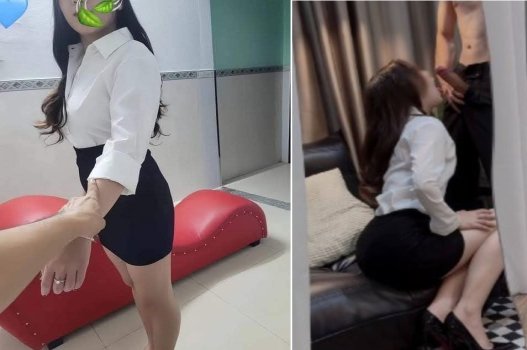 Thư ký gian díu mặn nồng với ông sếp