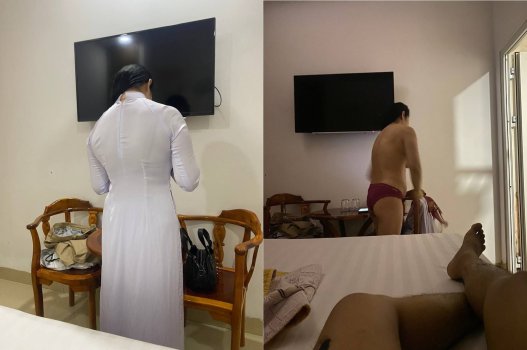 Video 18+ cô giáo quyến rũ phụ huynh tại lớp học